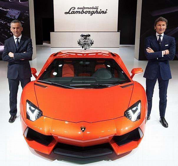 Asien-Premiere für den Lamborghini Aventador LP 700-4 auf der Shanghai Motor Show